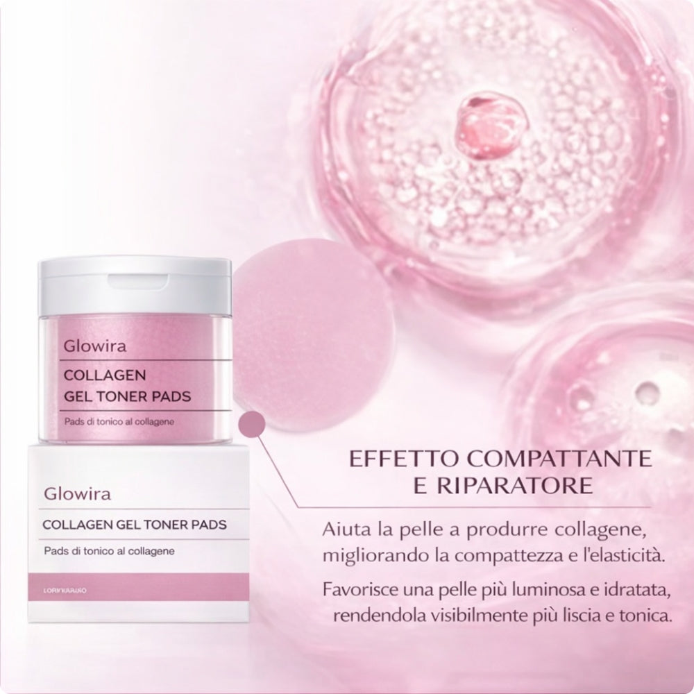 Pads Tonico al Collagene – Pelle Liscia, Idratata e Luminosa in un Solo Gesto