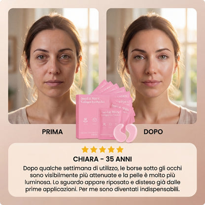 Patch Contorno Occhi al PDRN e Collagene – 8 Trattamenti