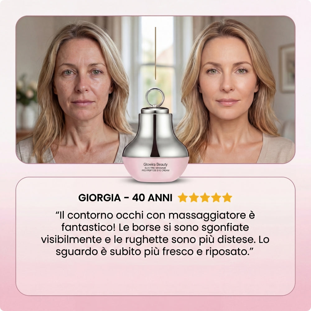 Contorno Occhi al Collagene con Massaggio Elettrico 50g