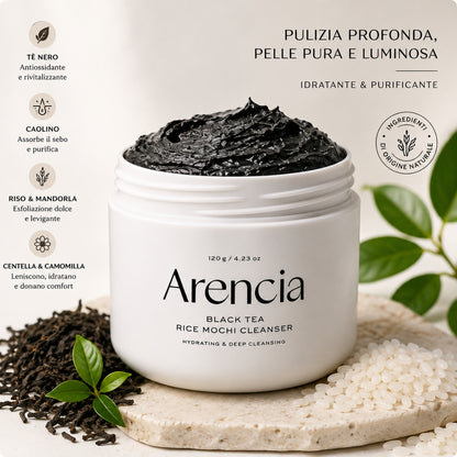 Arencia Rice Mochi Cleanser – Detergente Viso Idratante ed Esfoliante
