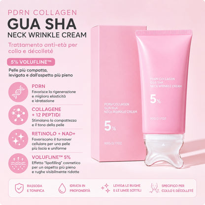 PDRN Collagen Gua Sha – Crema Collo e Décolleté
