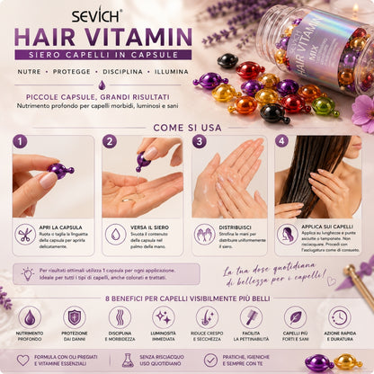 SEVICH Hair Vitamin – Capsule Capelli