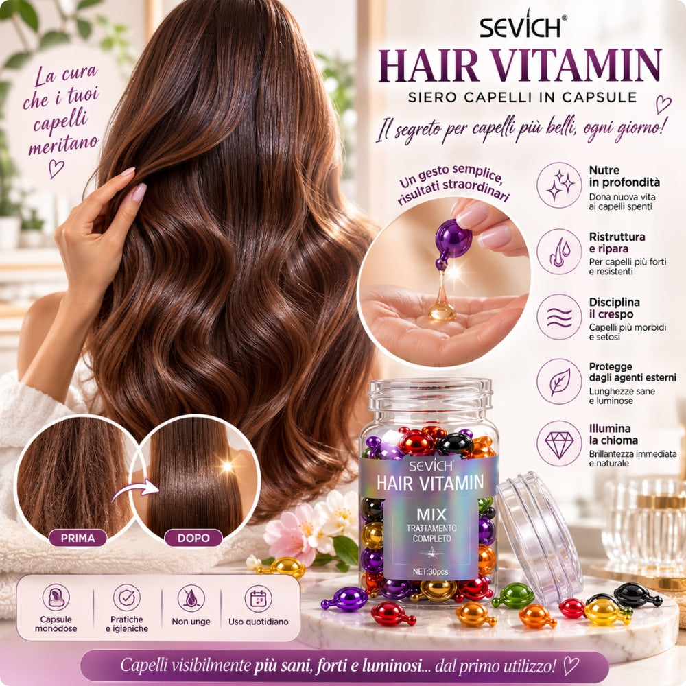 SEVICH Hair Vitamin – Capsule Capelli