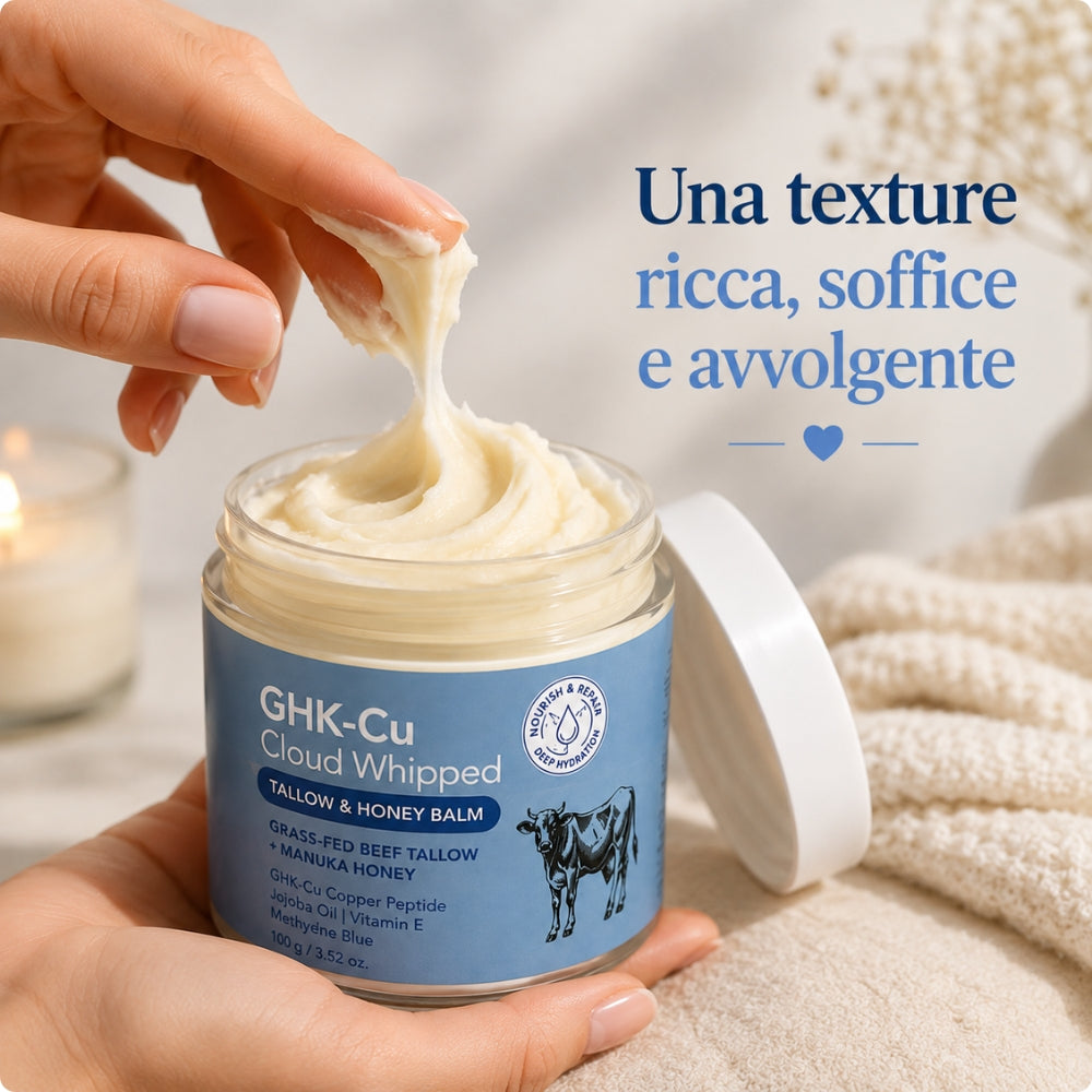 Balsamo Corpo Nutriente al Miele & Peptidi GHK-Cu