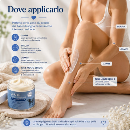 Balsamo Corpo Nutriente al Miele & Peptidi GHK-Cu