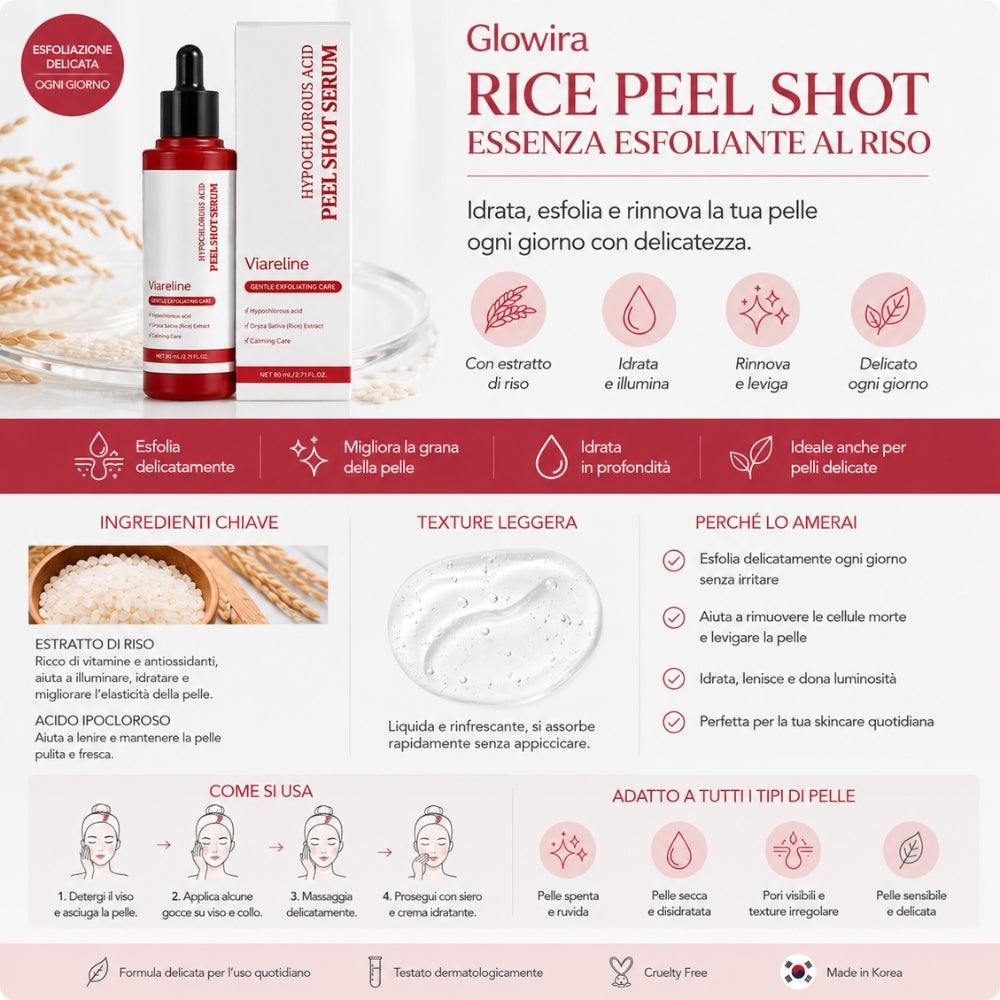 Scrub Viso al Riso - Esfolia e Illumina la Pelle
