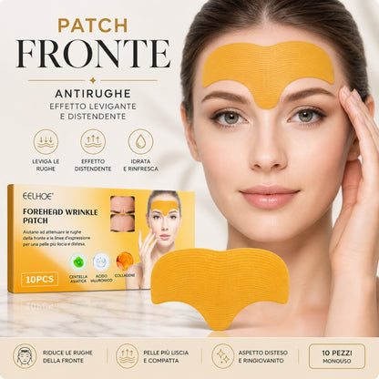 Patch Fronte Antirughe – 10 Patch Idratanti e Leviganti