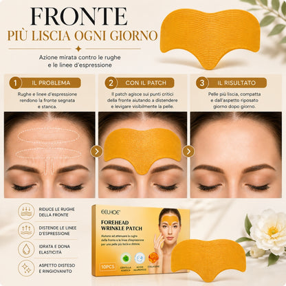 Patch Fronte Antirughe – 10 Patch Idratanti e Leviganti