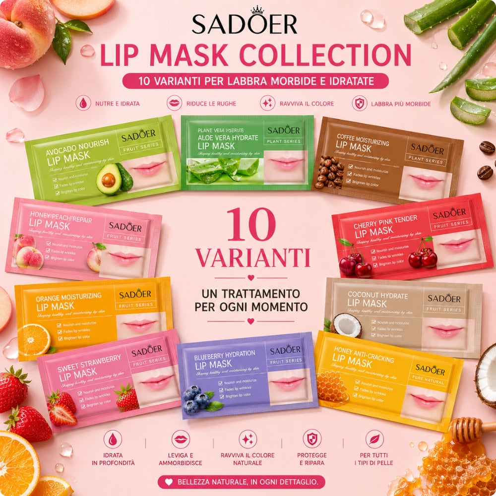 Maschera Labbra Idratante