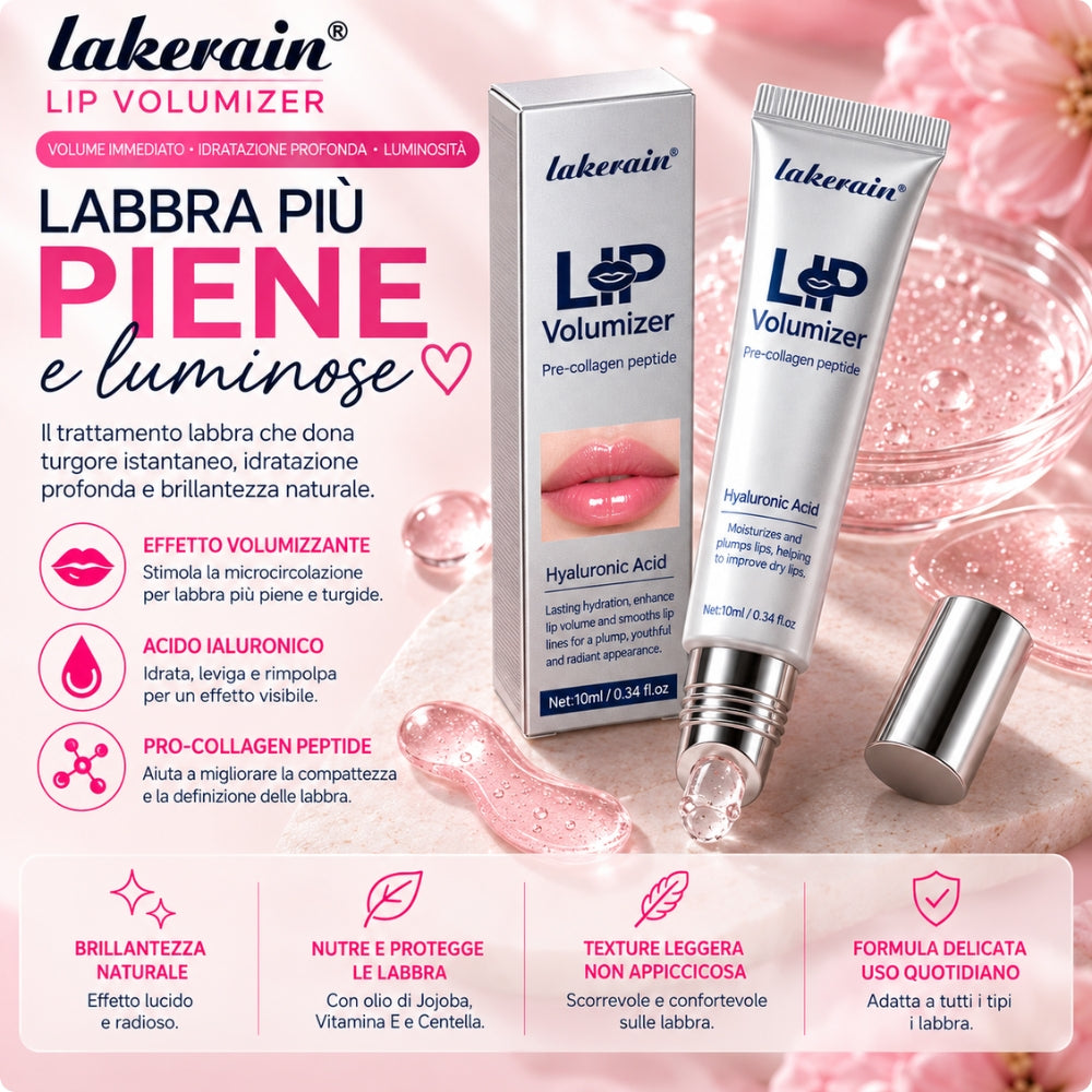 Lakerain Lip Volumizer – Acido Ialuronico & Peptidi