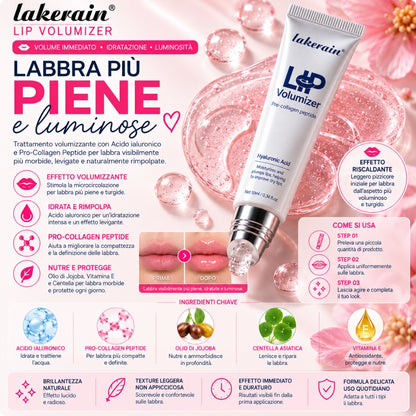 Lakerain Lip Volumizer – Acido Ialuronico & Peptidi