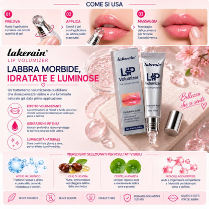 Lakerain Lip Volumizer – Acido Ialuronico & Peptidi