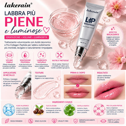 Lakerain Lip Volumizer – Acido Ialuronico & Peptidi