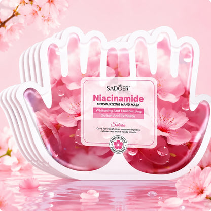Maschera Mani Niacinamide & Sakura – Idratante e Illuminante