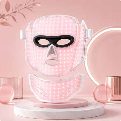 Maschera LED Viso Collo a 7 Colori