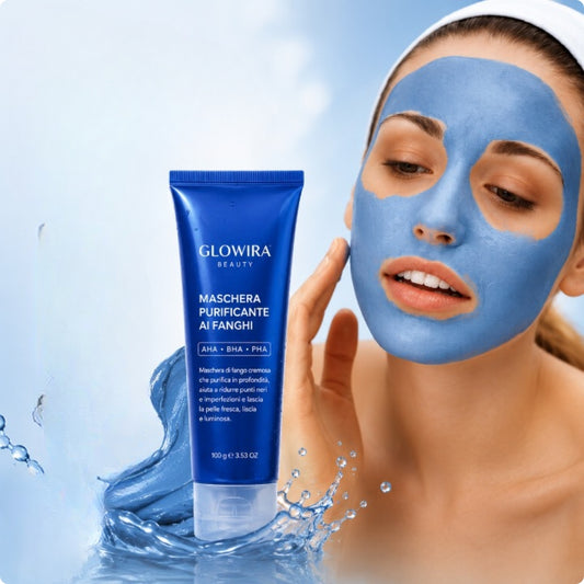 Maschera Purificante ai Fanghi con AHA, BHA e PHA