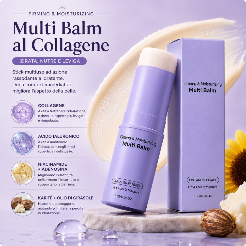 Multi Balm al Collagene Idratante e Rimpolpante