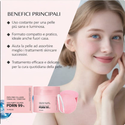 PDRN Glow Pads – Effetto Pelle Levigata e Luminosa