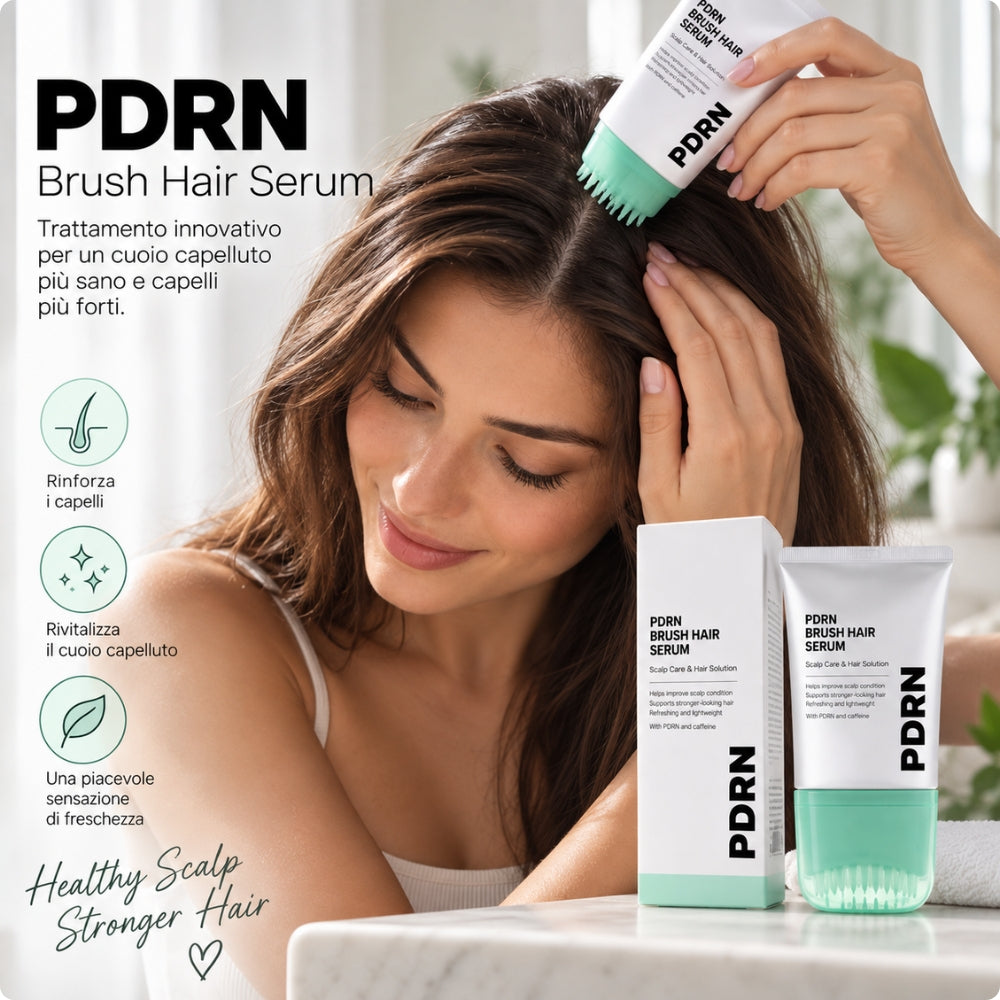 PDRN Brush Hair Serum – Trattamento Cuoio Capelluto