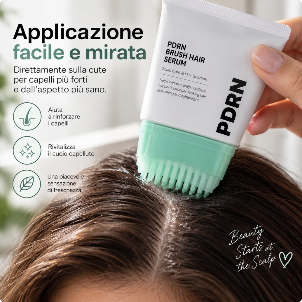 PDRN Brush Hair Serum – Trattamento Cuoio Capelluto