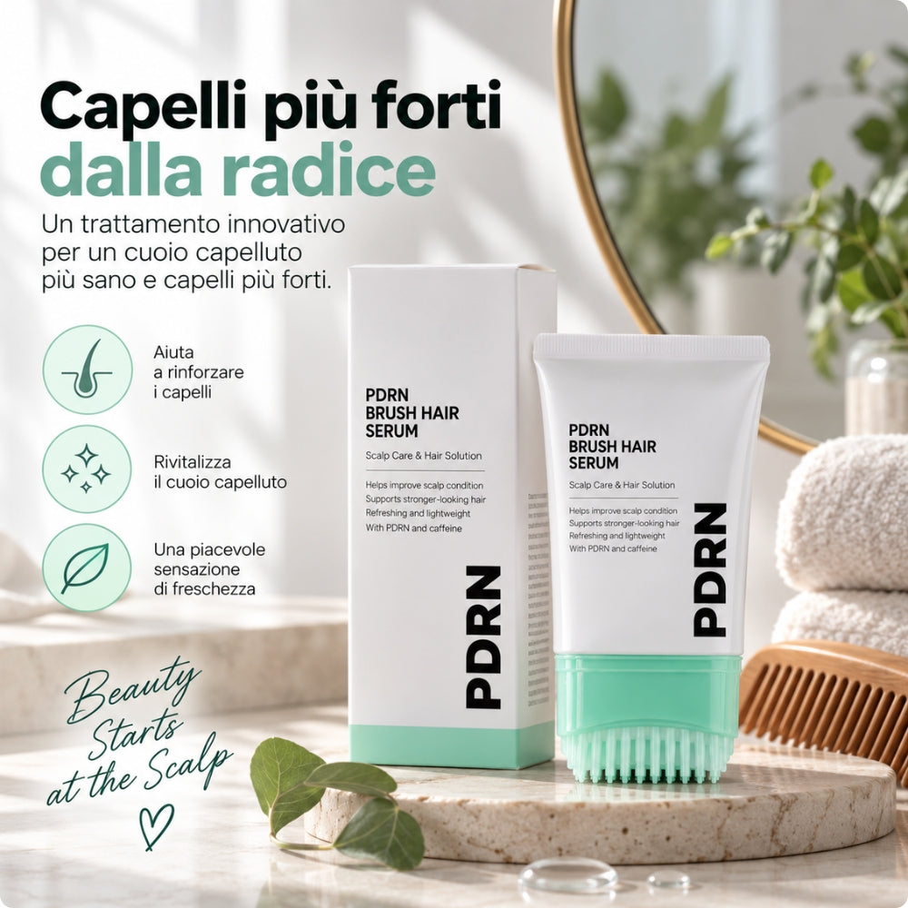 PDRN Brush Hair Serum – Trattamento Cuoio Capelluto