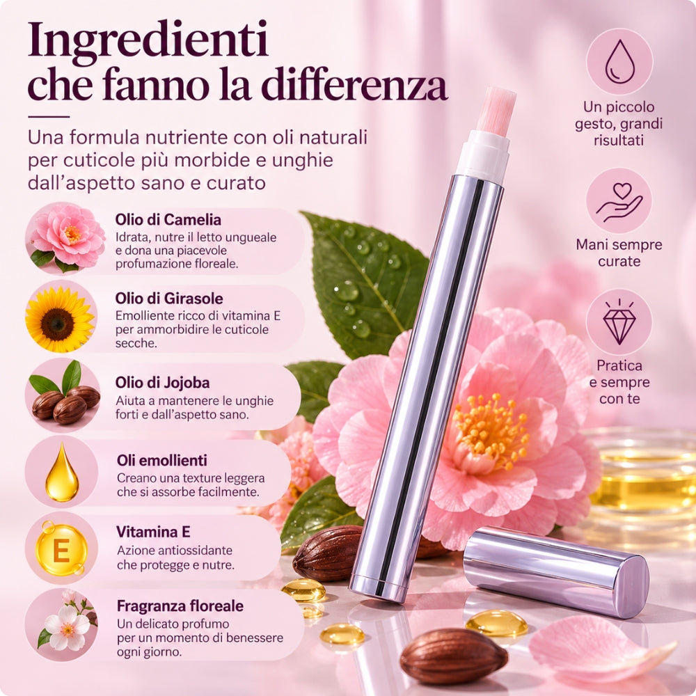 Penna Olio Cuticole alla Camelia