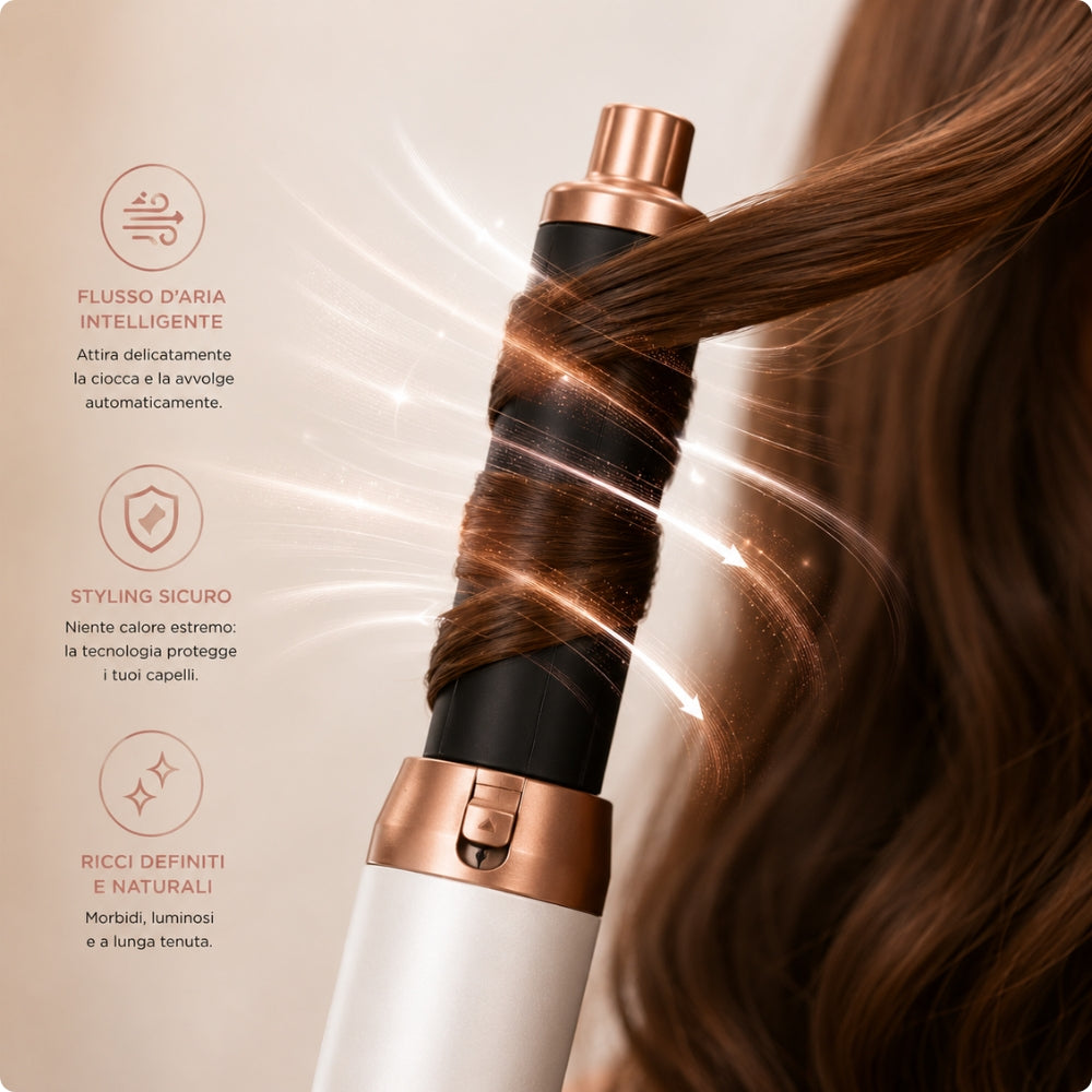 Multistyler 5 in 1 – Asciuga, Liscia, Arriccia e Volumizza