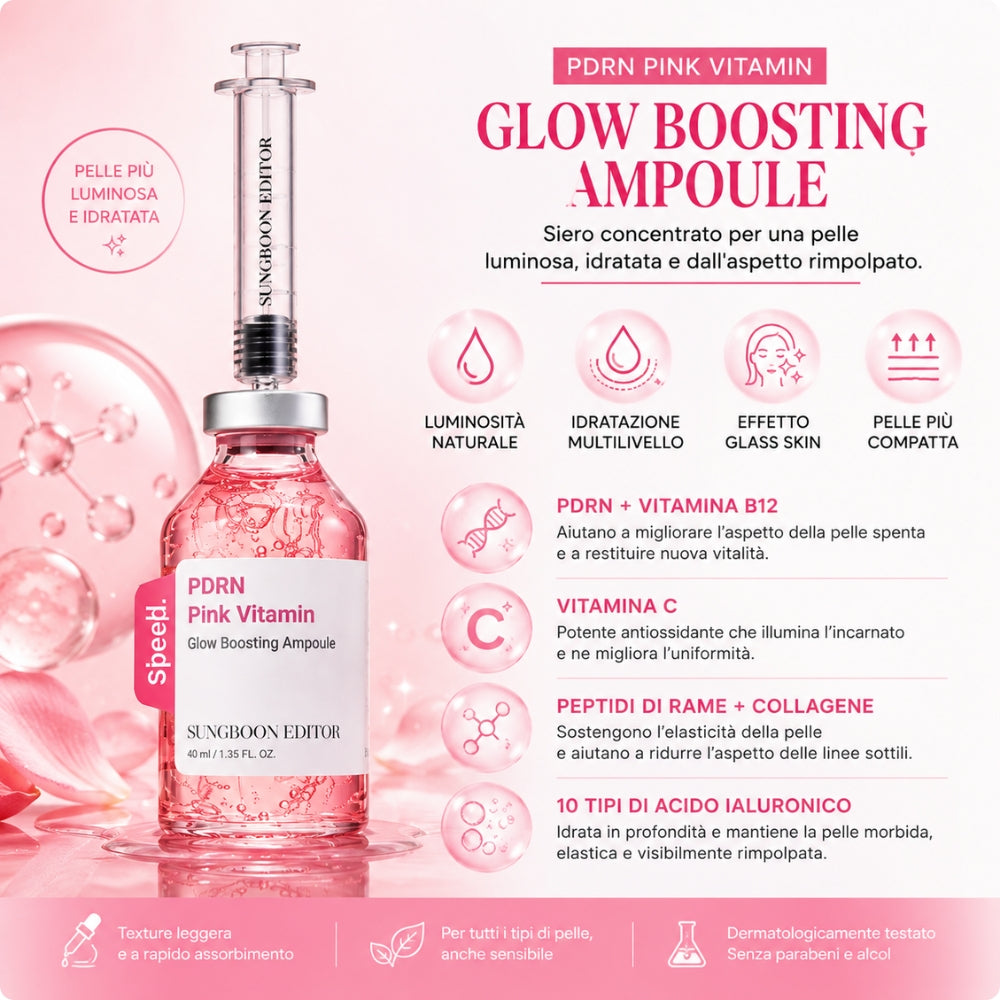 SUNGBOON EDITOR Speed Ampoule – 3 Trattamenti Viso