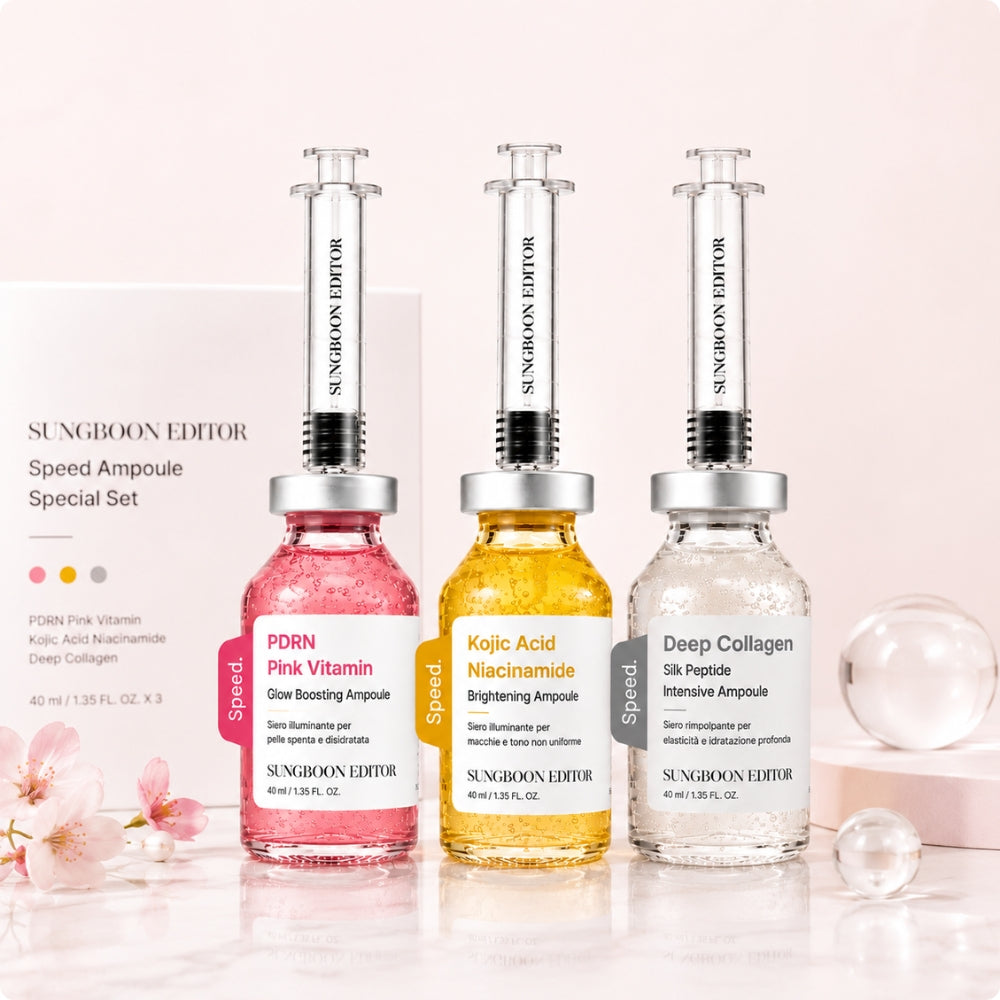 SUNGBOON EDITOR Speed Ampoule – 3 Trattamenti Viso