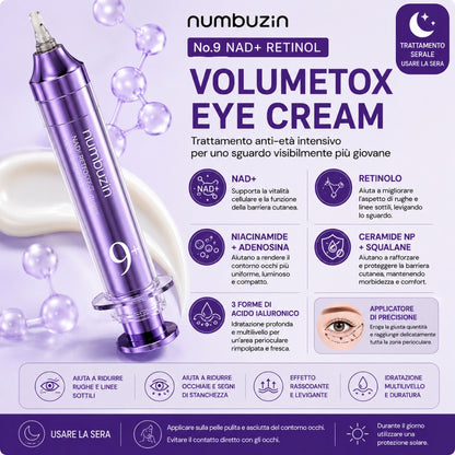 Numbuzin No.9 NAD+ Retinol – Trattamento Intensivo Contorno Occhi