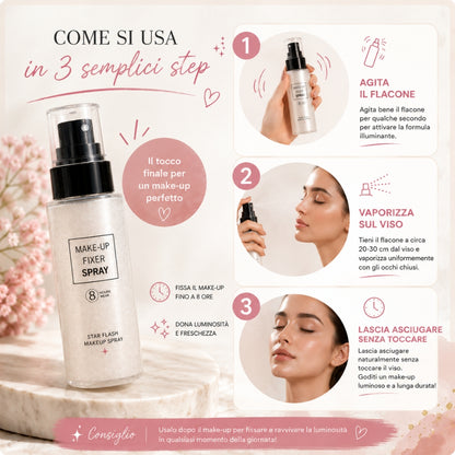 Star Flash Make-Up Fixer Spray – Fissatore Illuminante