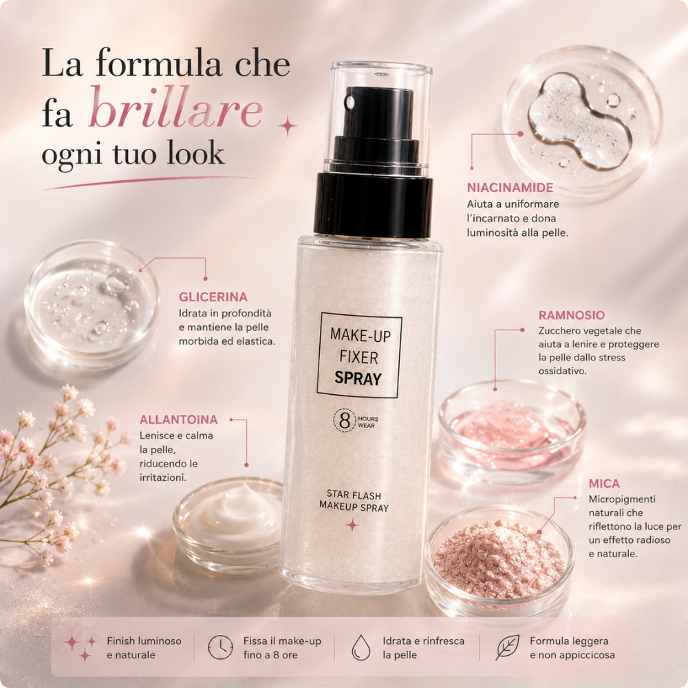 Star Flash Make-Up Fixer Spray – Fissatore Illuminante