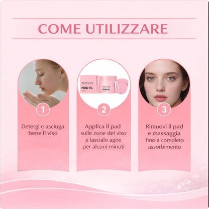 PDRN Glow Pads – Effetto Pelle Levigata e Luminosa