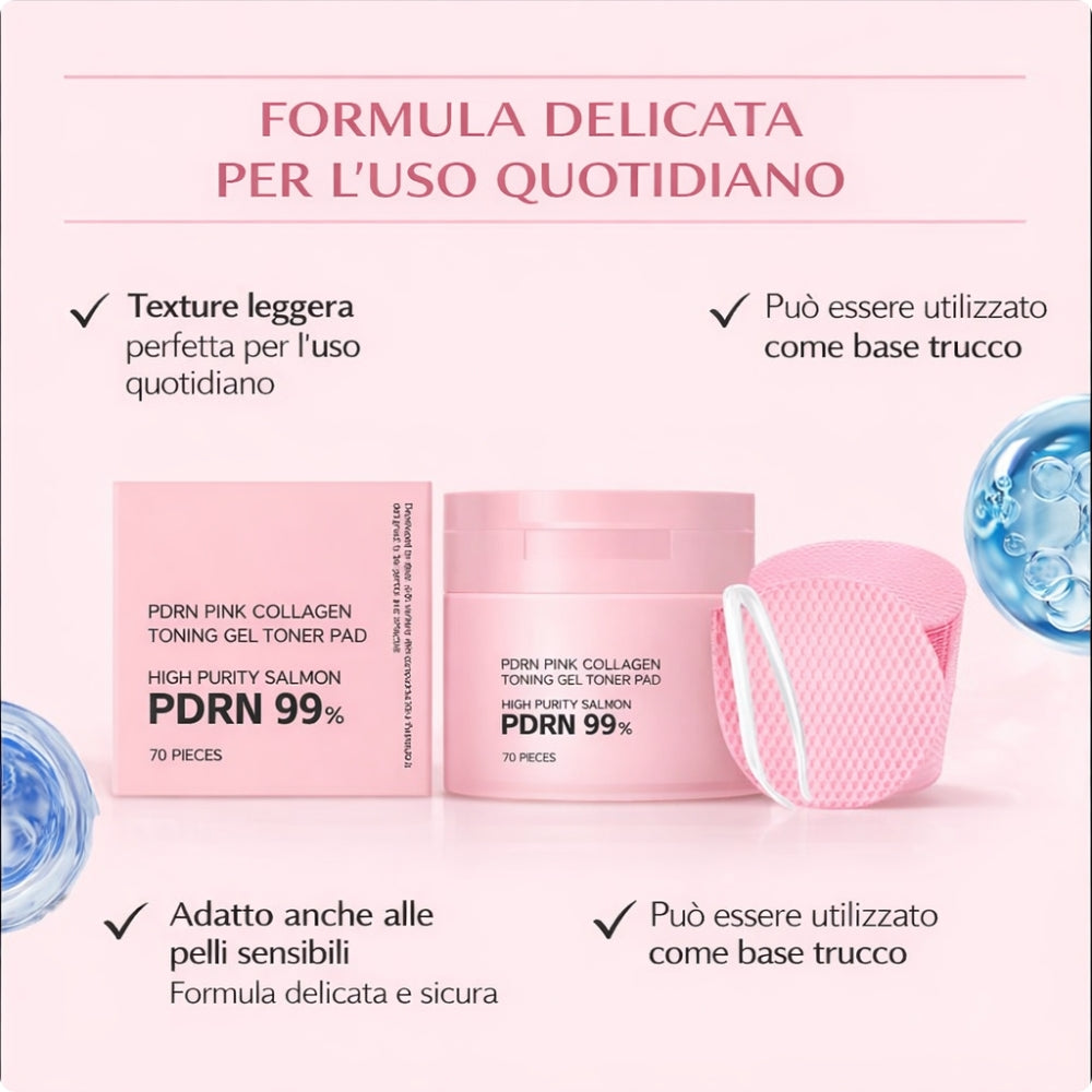 PDRN Glow Pads – Effetto Pelle Levigata e Luminosa
